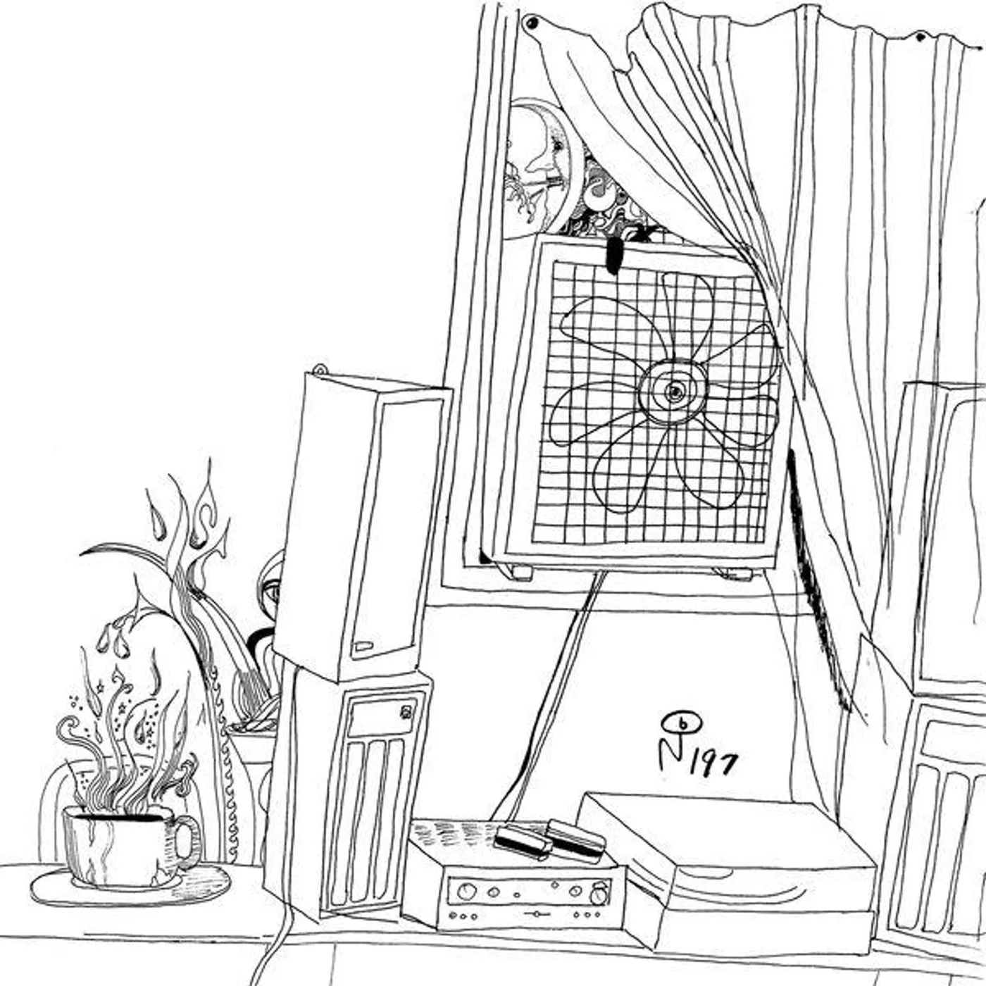 Gary Davenport Scattered Thoughts Vinyl Record