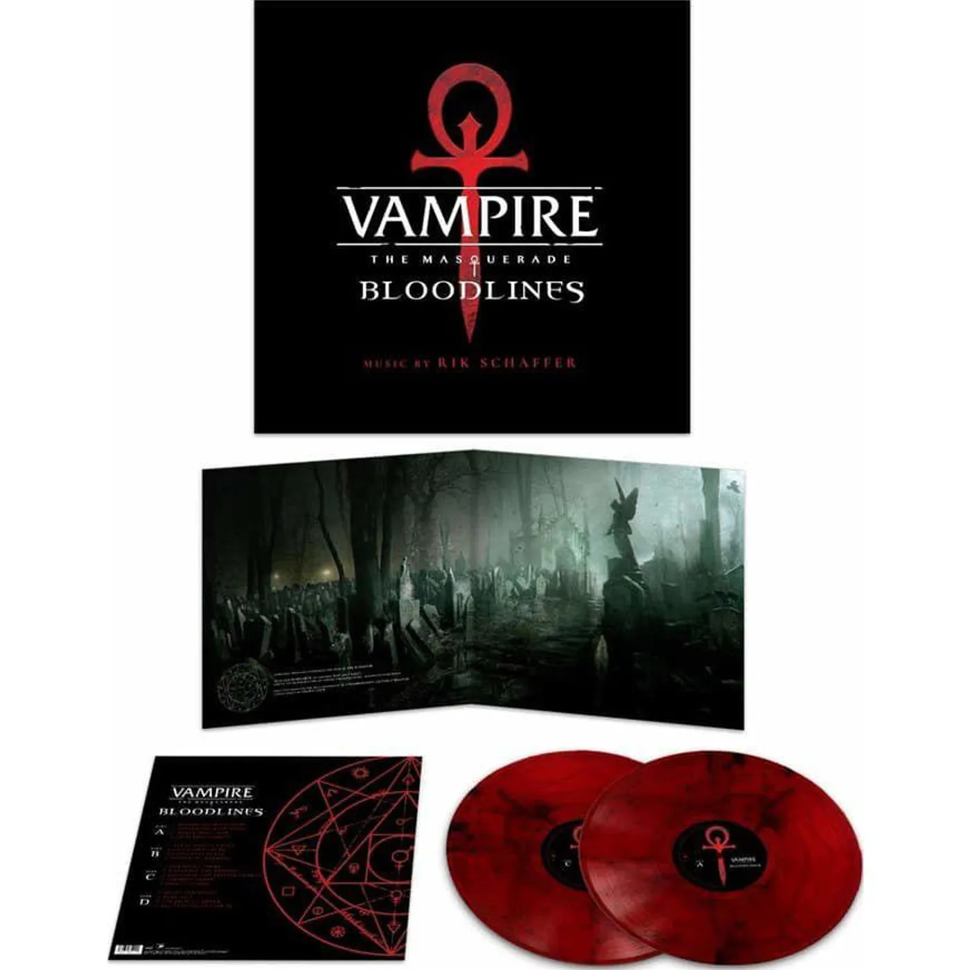 Rik Schaffer VAMPIRE: THE MASQUERADE - BLOODLINES / Original Soundtrack Vinyl Record