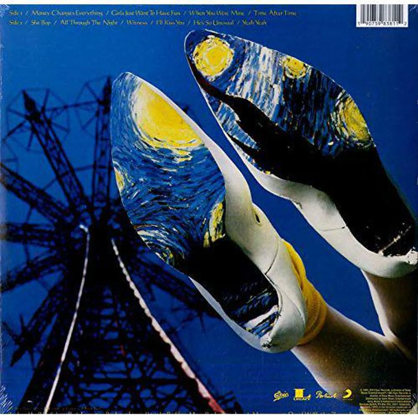 Cyndi Lauper She's So Unusual Vinyl Record