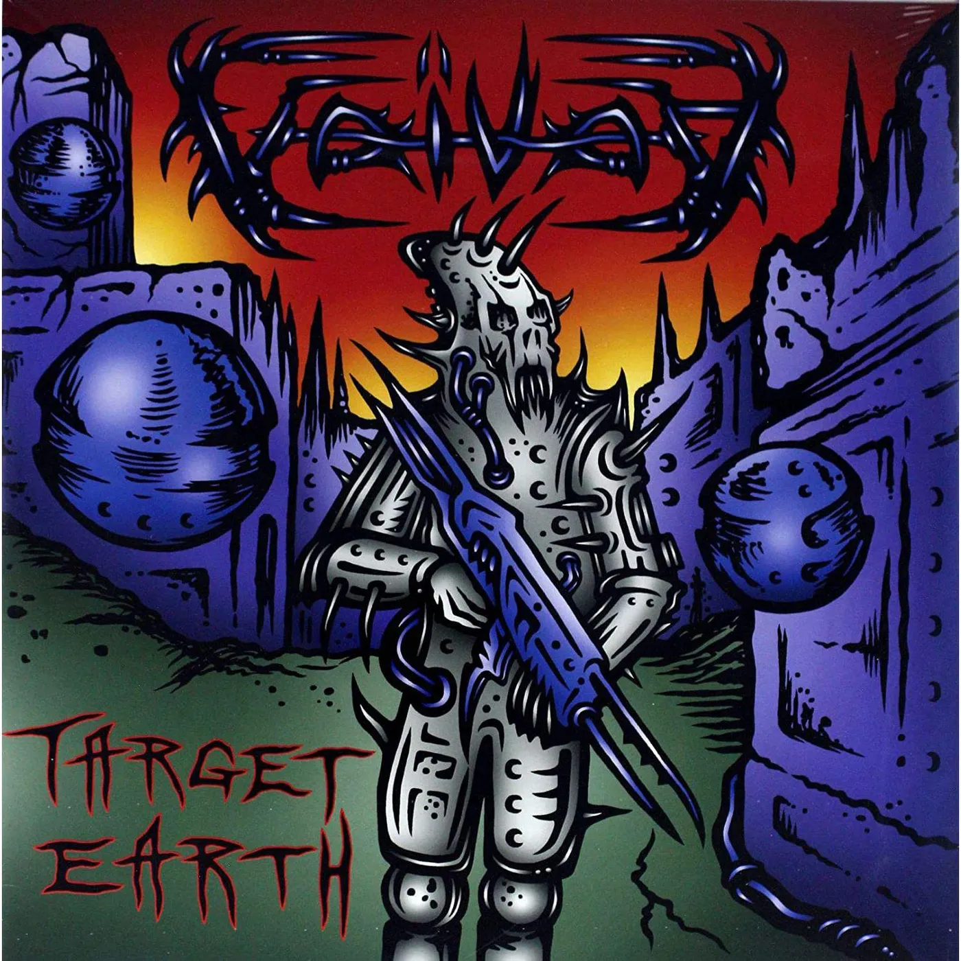 Voivod Target Earth Vinyl Record (Picture Disc)