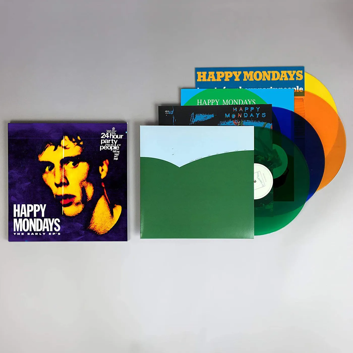 Happy Mondays Early EPs (4LP/Colored) Box Set (Vinyl)