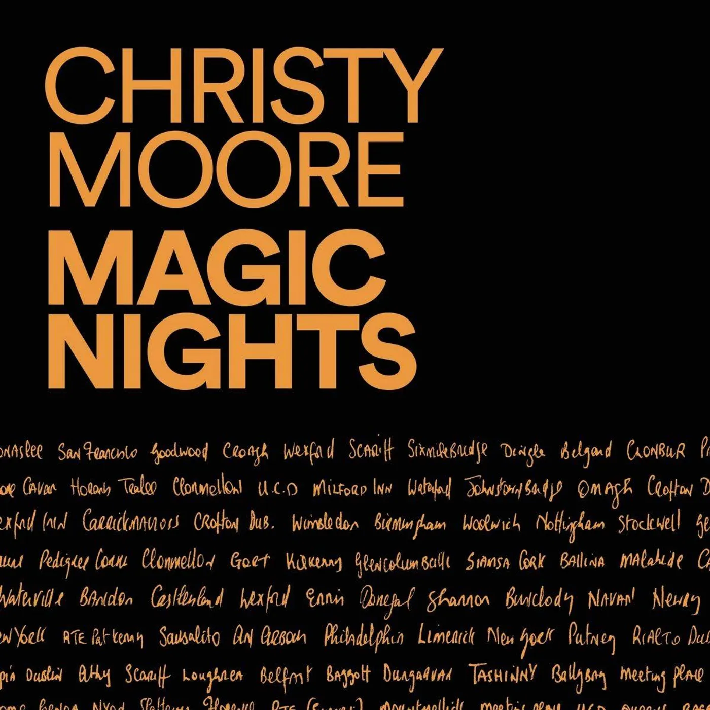 Christy Moore MAGIC NIGHTS CD