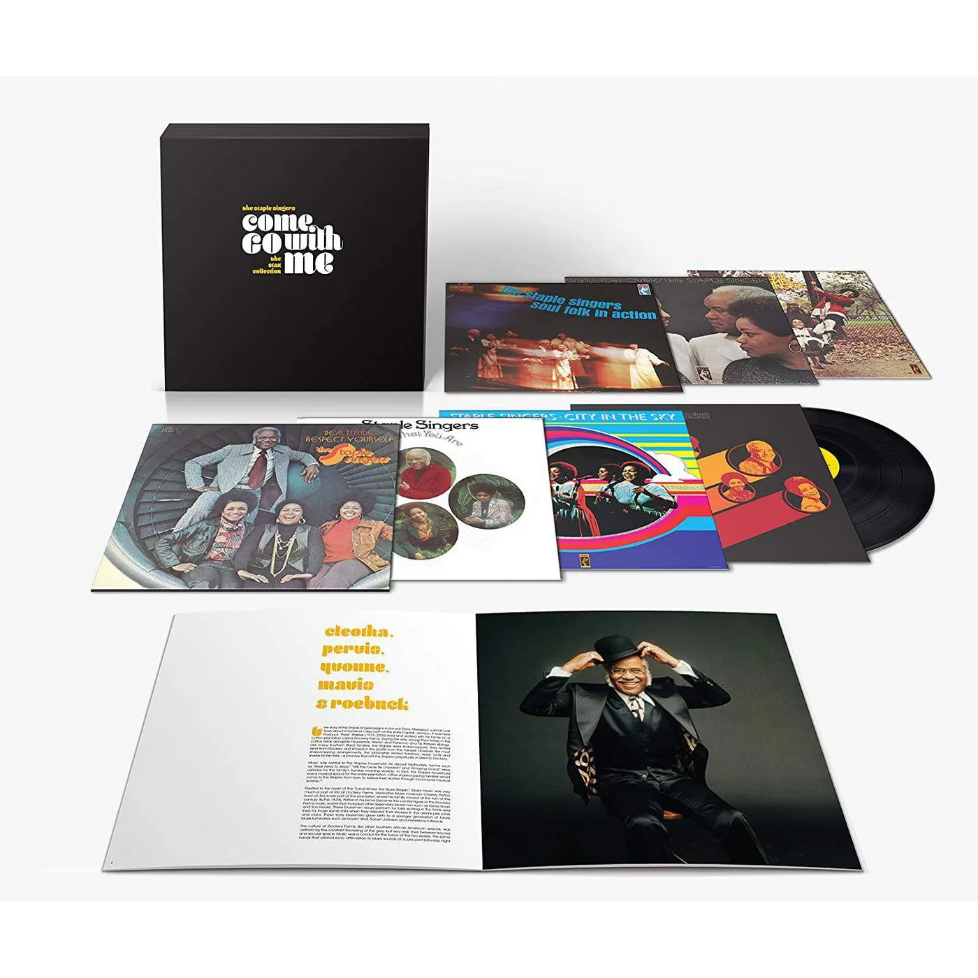 The Staple Singers Come Go With Me: The Stax Collection Vinyl Record