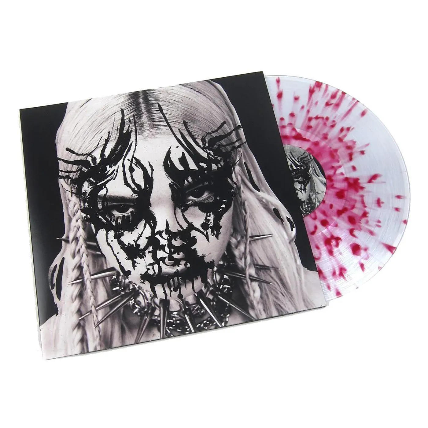 Poppy I Disagree (Clear w/ Red Splatter) Vinyl Record