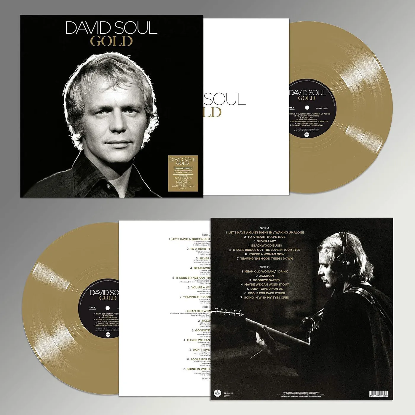  David Soul (Limited Edition, Gold) Vinyl Record