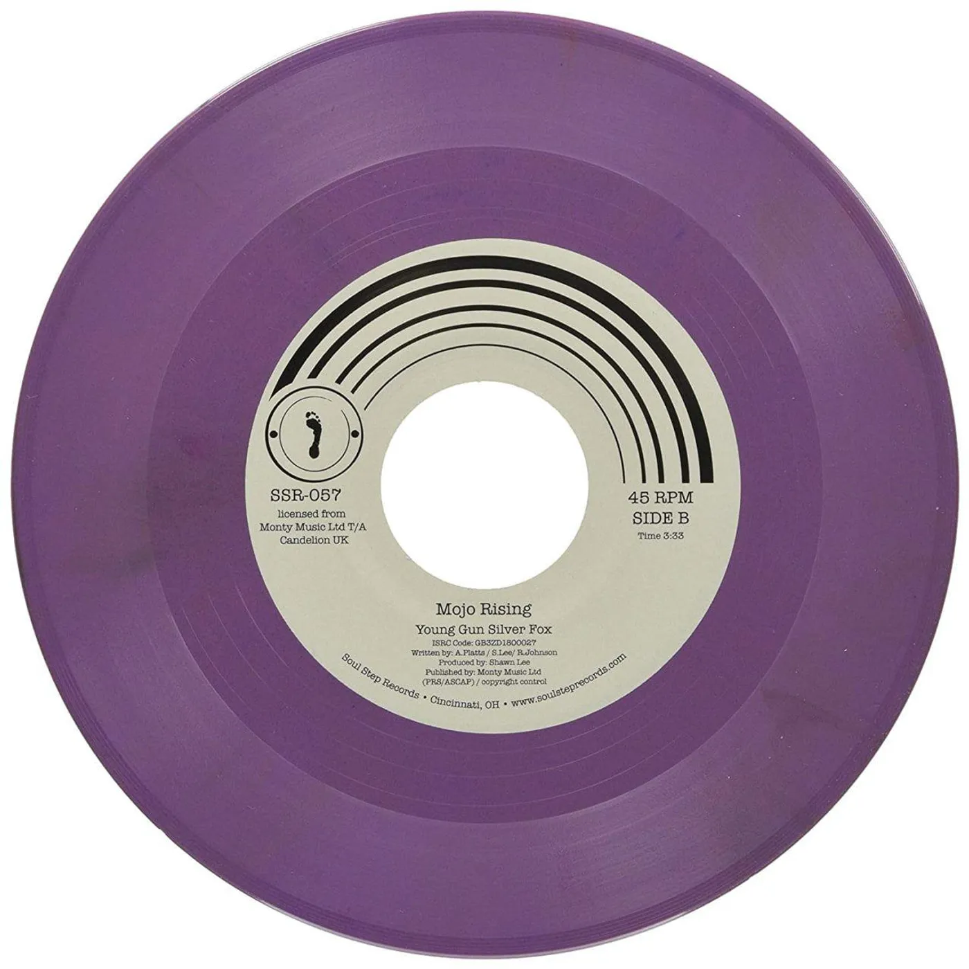 Young Gun Silver Fox Take It Or Leave It / Mojo Rising Vinyl Record