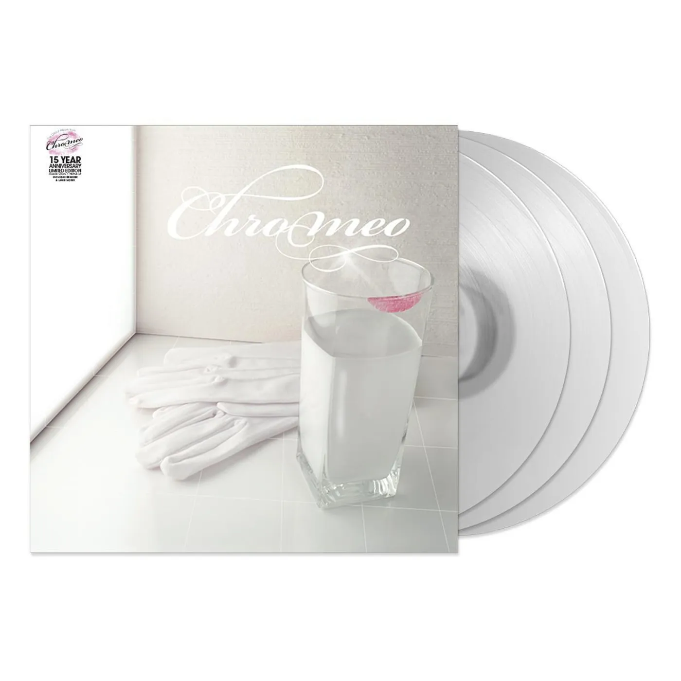 Chromeo She's In Control 3LP On Clear Vinyl