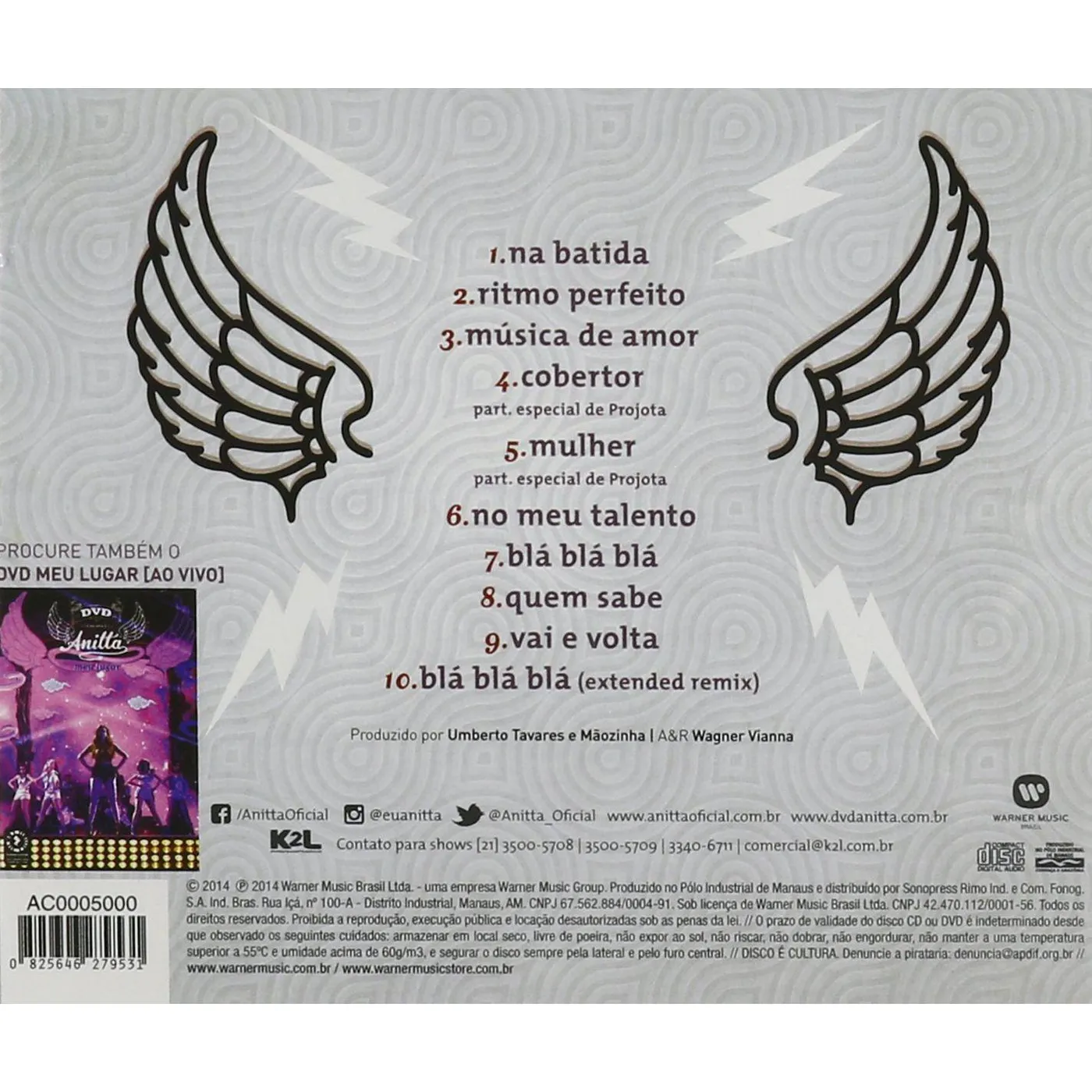 Anitta Ritmo Perfeito CD