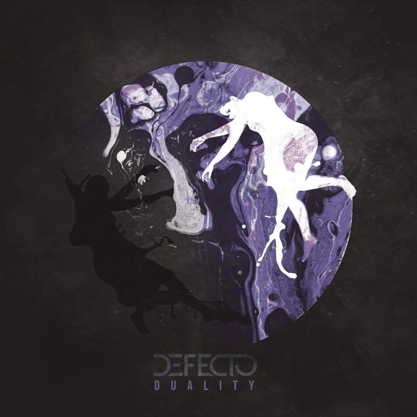 Defecto DUALITY (MARBLE GREY & PURPLE VINYL) Vinyl Record