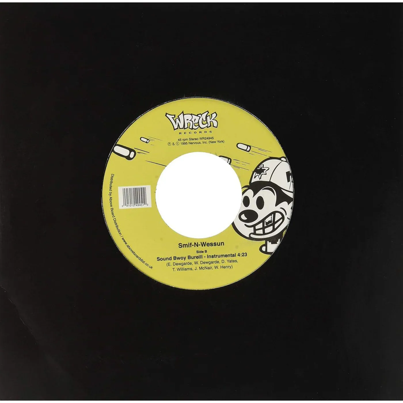 Smif-N-Wessun Sound Bwoy Bureill (7") Vinyl Record