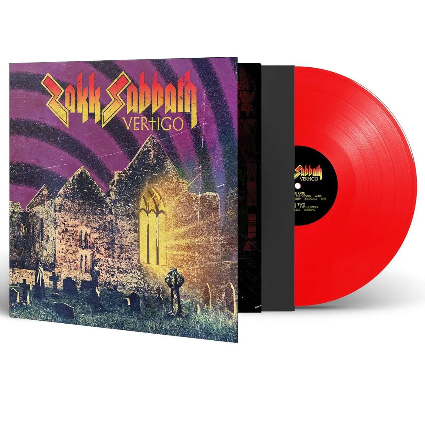 Zakk Sabbath Vertigo (Red) Vinyl Record