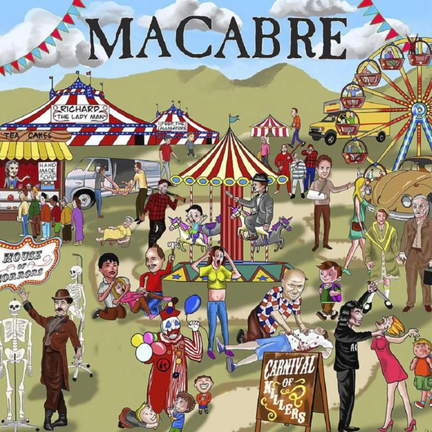 MACABRE CARNIVAL OF KILLERS (BLUDGEONED FLESH EDITION) Vinyl Record