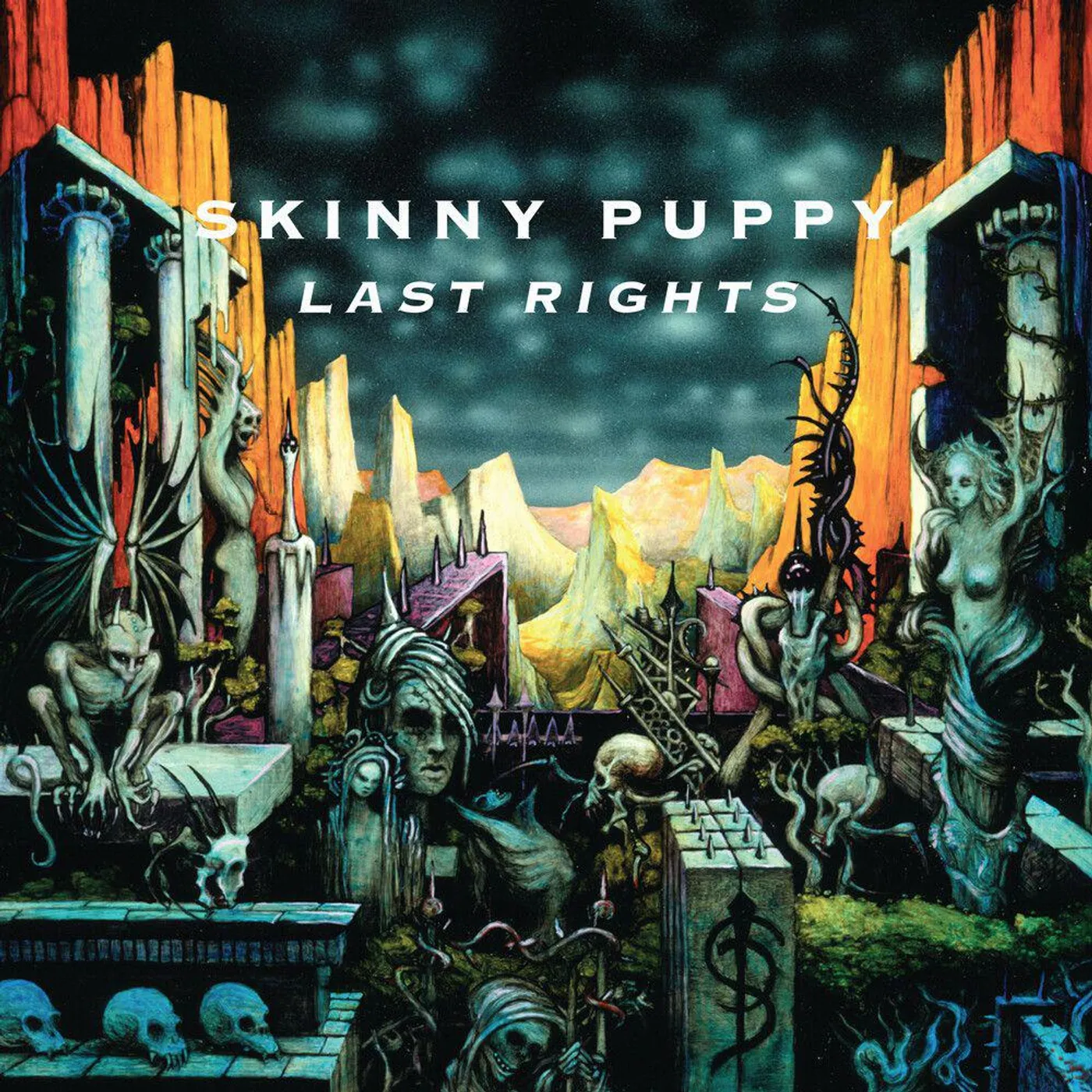 Skinny Puppy Last Rights Vinyl Record