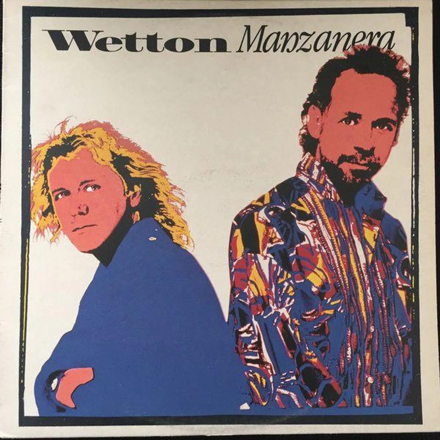 Wetton Manzanera Vinyl Record