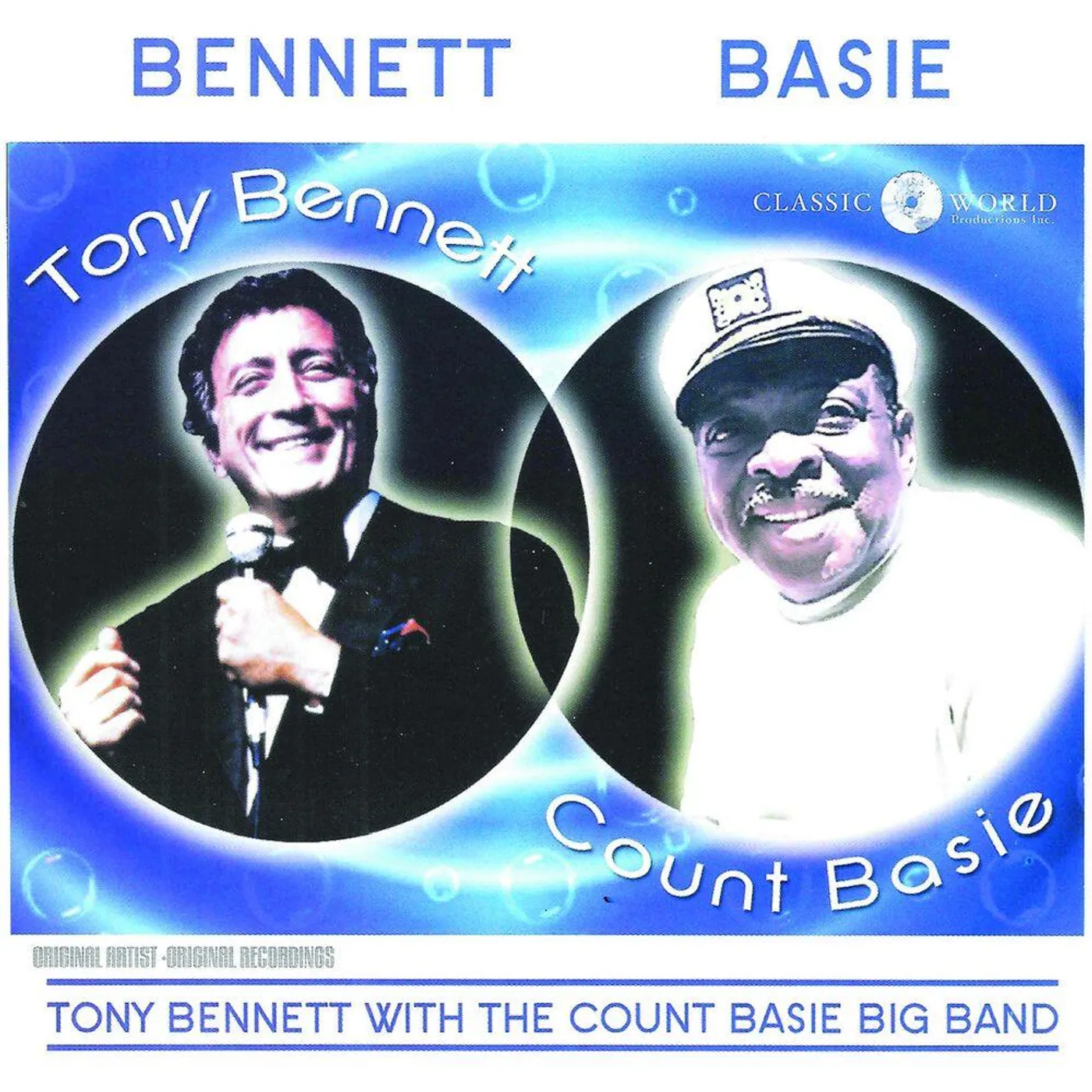 Tony Bennett & The Count Basie Orchestra TONY BENNETT WITH THE COUNT BASIE BIG BAND CD
