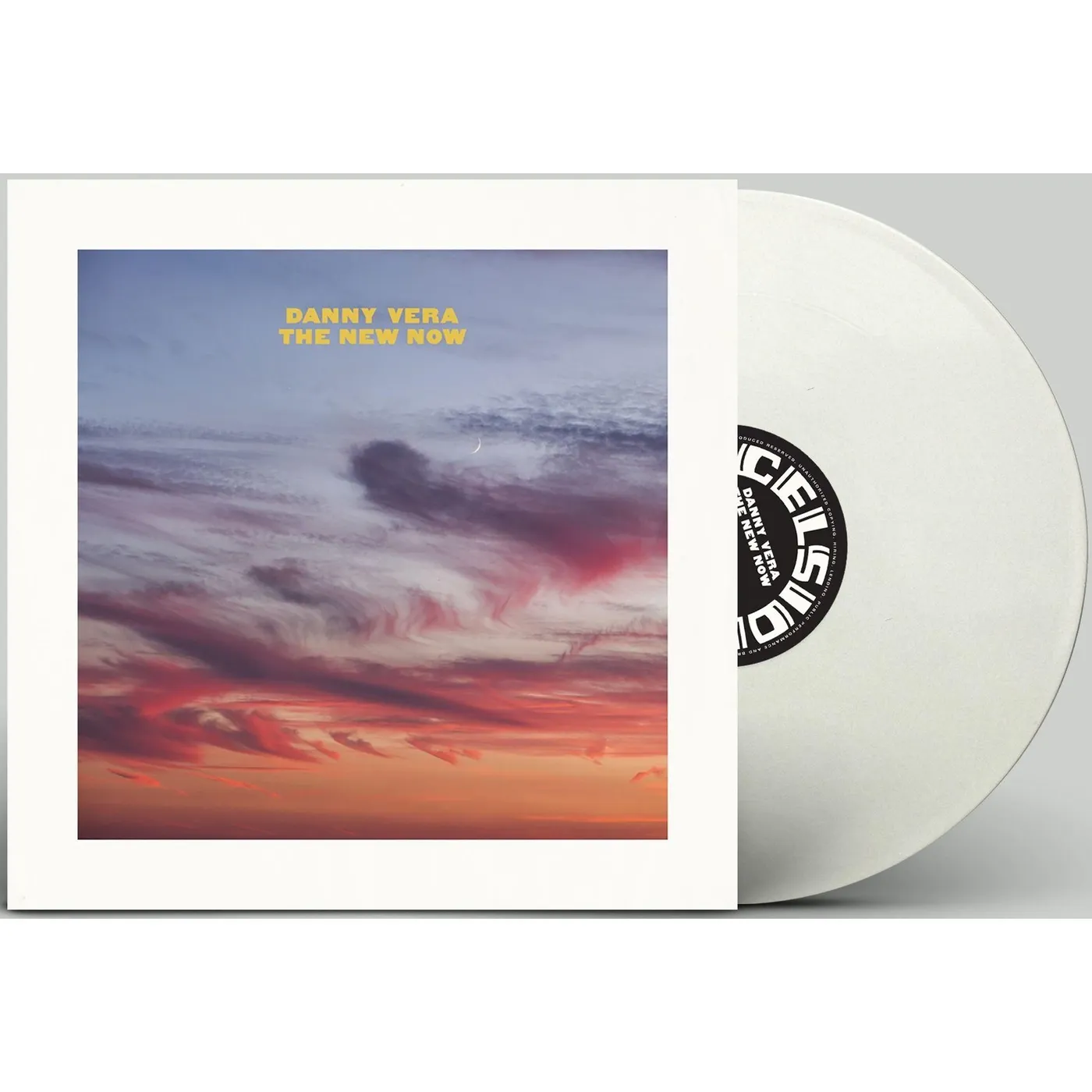 Danny Vera NEW NOW (WHITE VINYL/CD) Vinyl Record