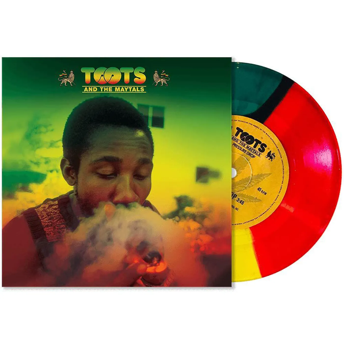 Toots & The Maytals PRESSURE DROP - THE GOLDEN TRACKS (TRI-COLORED) Vinyl Record