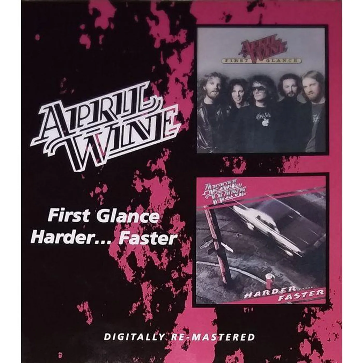 April Wine FIRST GLANCE / HARDER FASTER CD