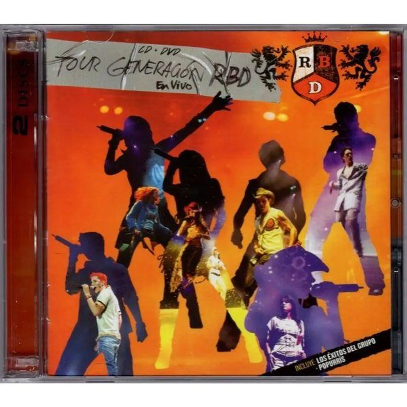 RBD TOUR GENATION EN VIVO CD