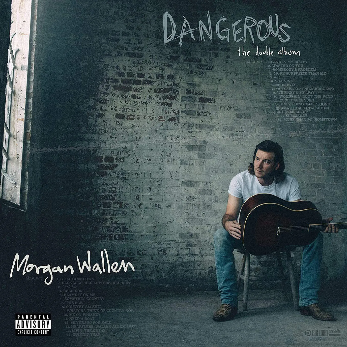 Morgan Wallen Dangerous: The Double Album (3LP) Vinyl Record