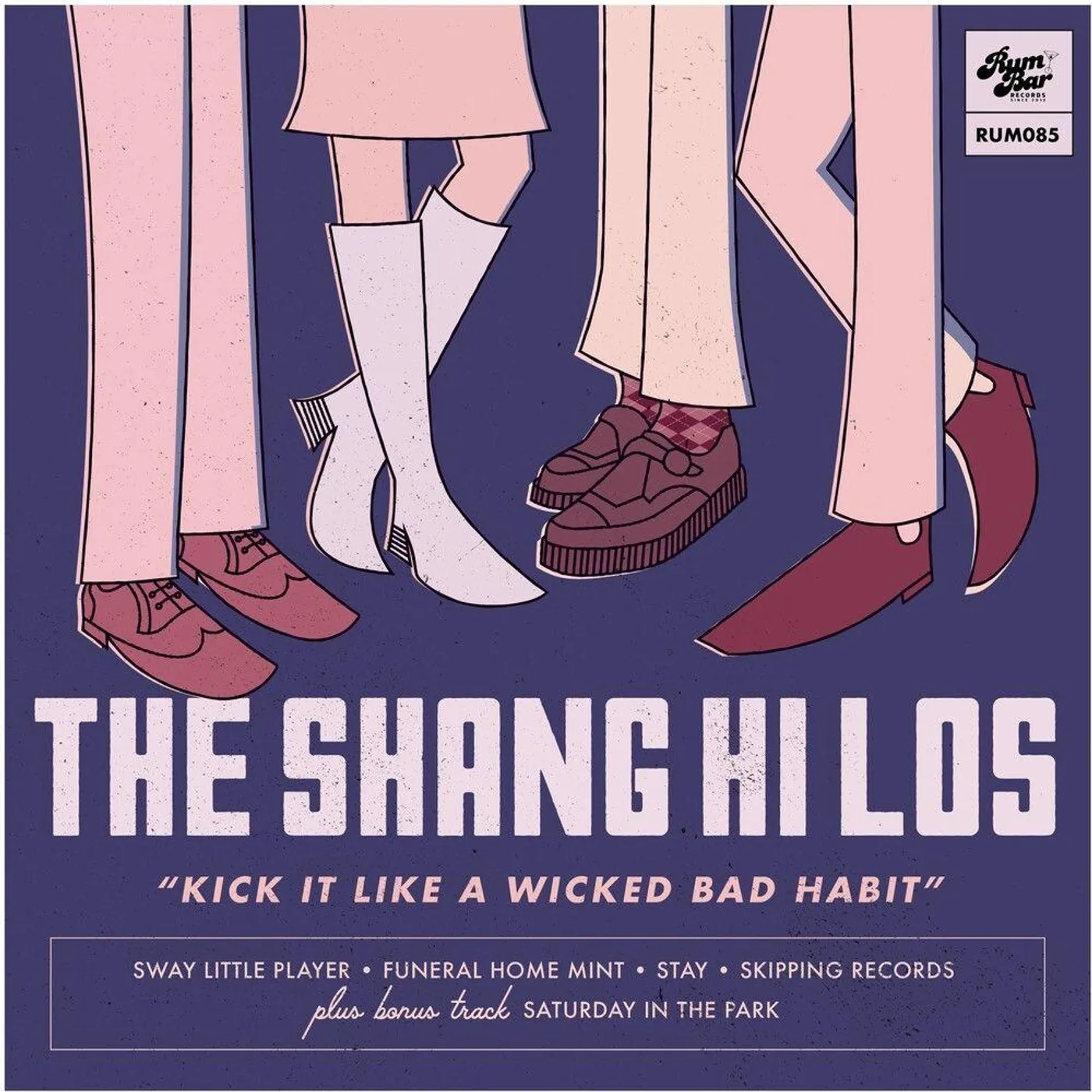 The Shang Hi Los KICK IT LICK A WICKED HABIT CD