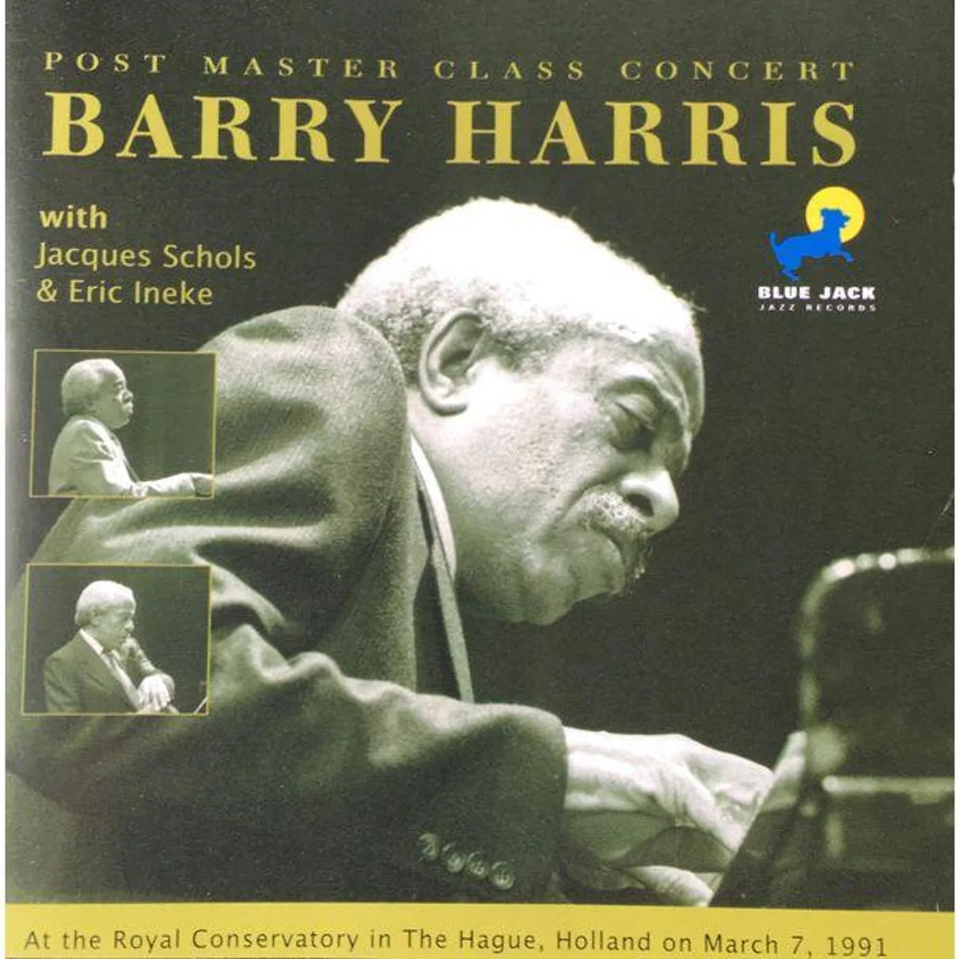 Barry Harris POST MASTER CLASS CONCERT CD