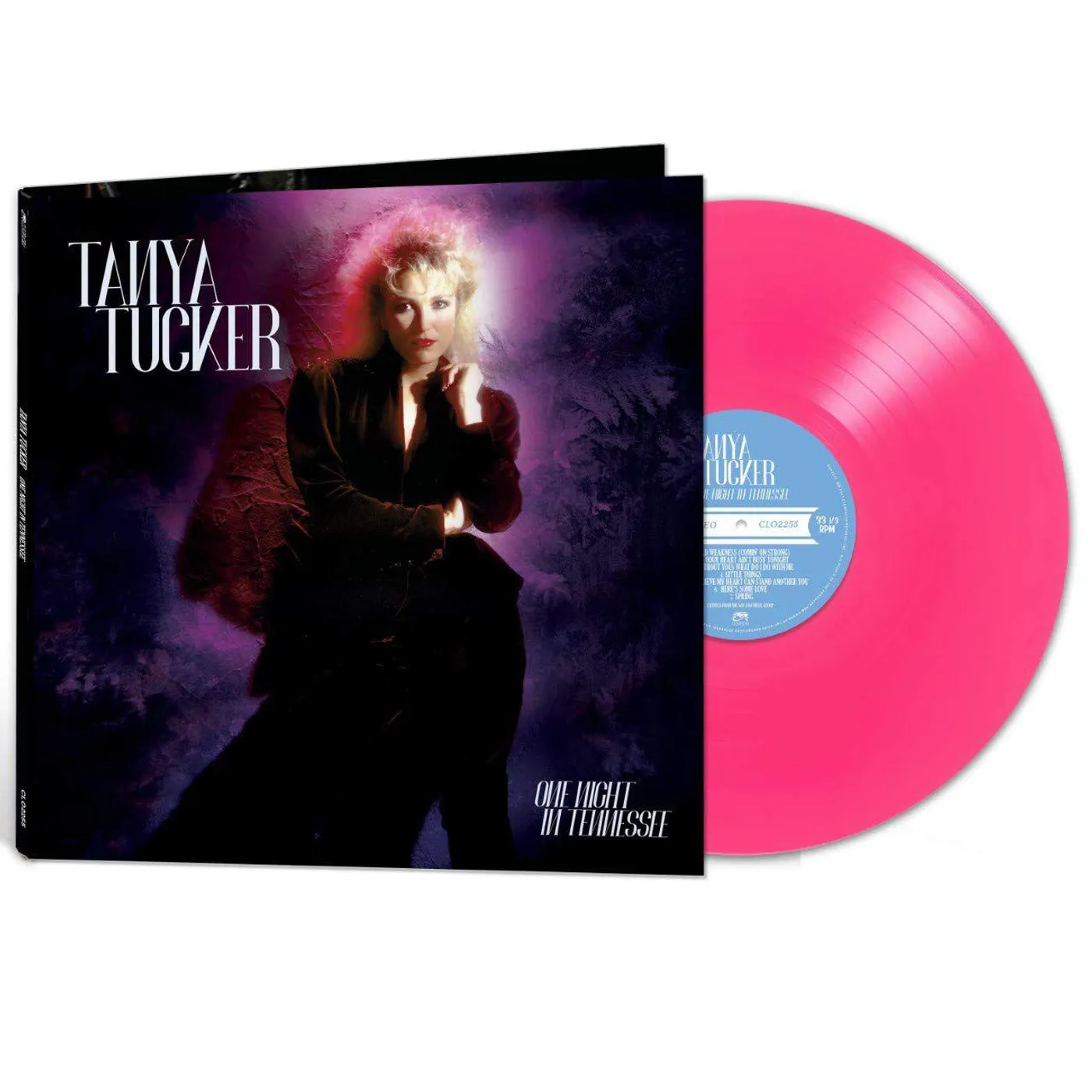 Tanya Tucker ONE NIGHT IN TENNESSEE (PINK VINYL) Vinyl Record