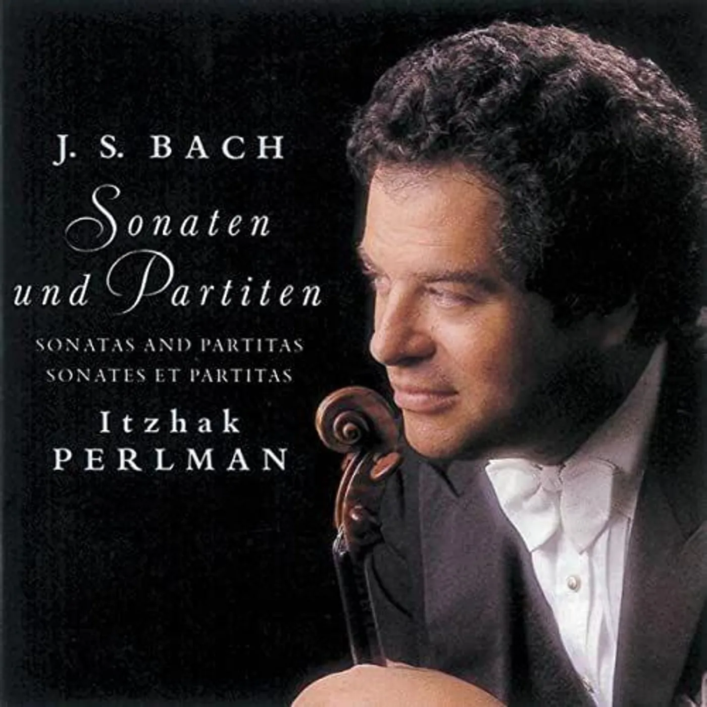 Itzhak Perlman BACH: SONATAS & PARTITAS FOR SOLO VIOLIN Vinyl Record