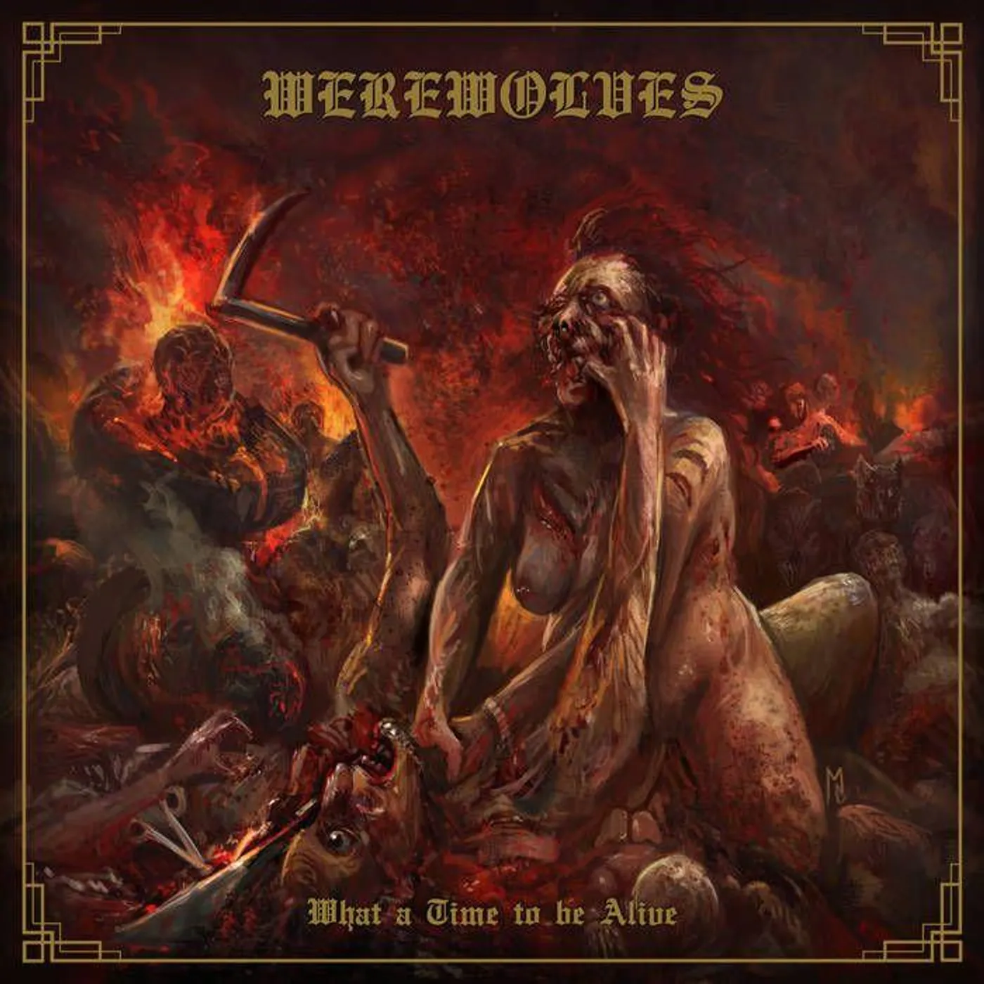 Werewolves What a Time to Be Alive Vinyl Record