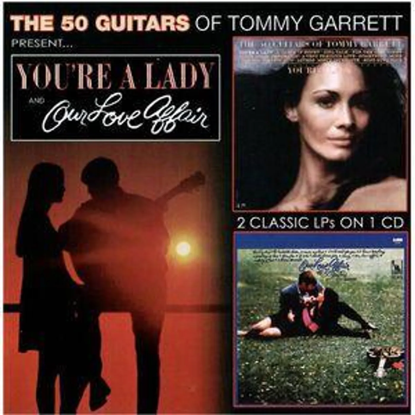 Tommy Garrett YOU'RE A LADY & OUR LOVE AFFAIR CD