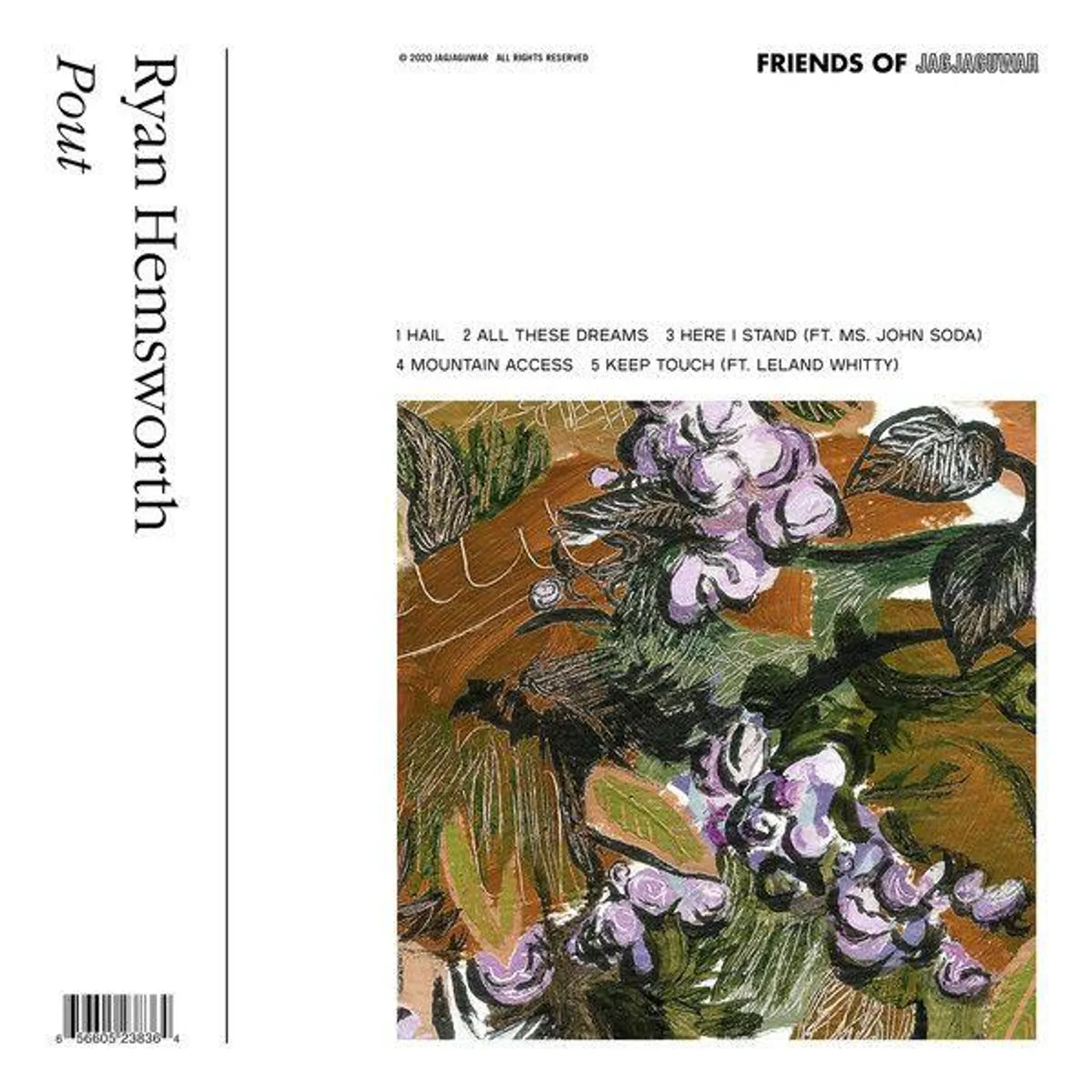 Ryan Hemsworth POUT (COKE BOTTLE CLEAR) Vinyl Record