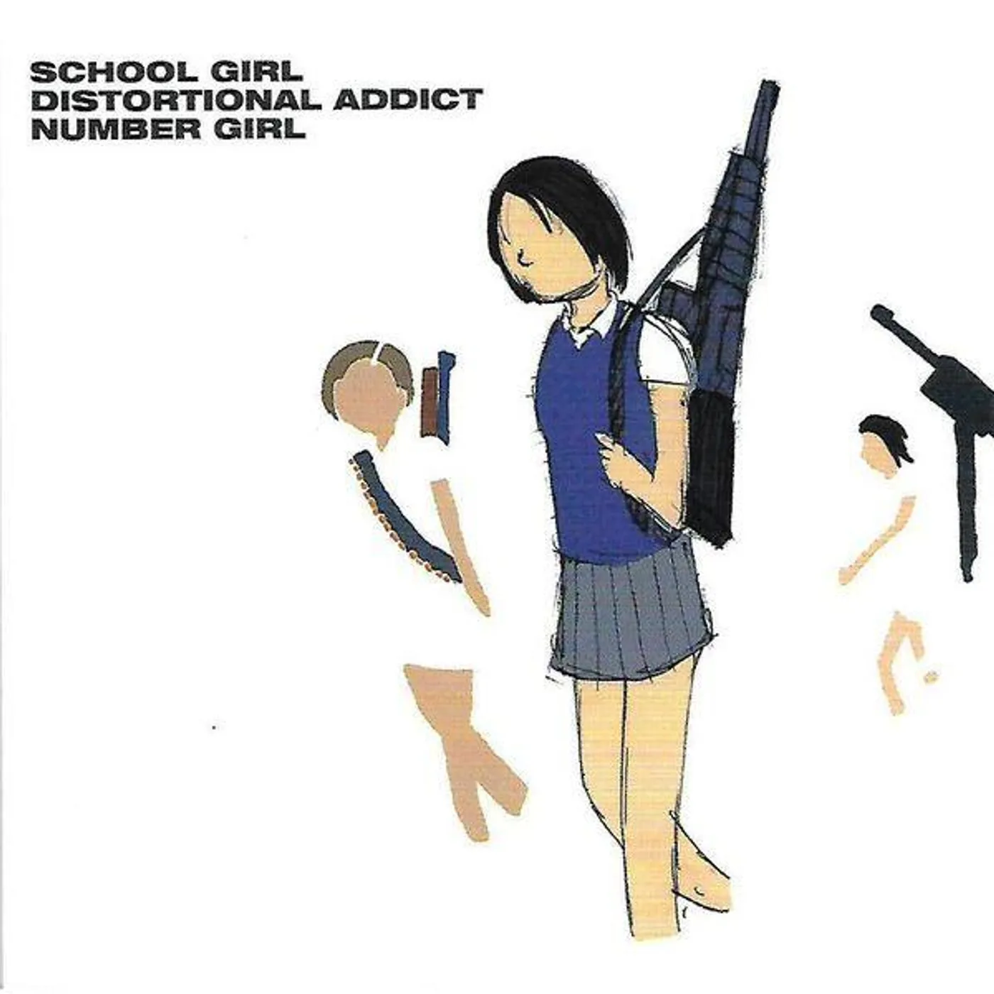 Number Girl SCHOOL GIRL DISTORTIONAL ADDICT CD