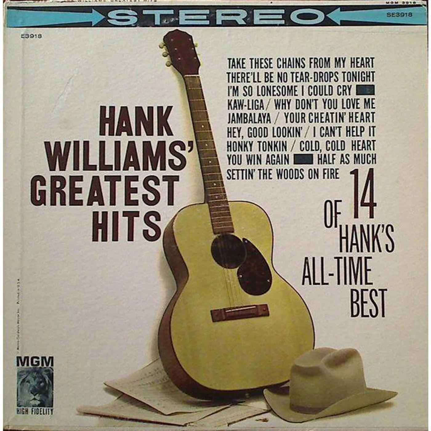 Hank Williams Greatest Hits Vinyl Record