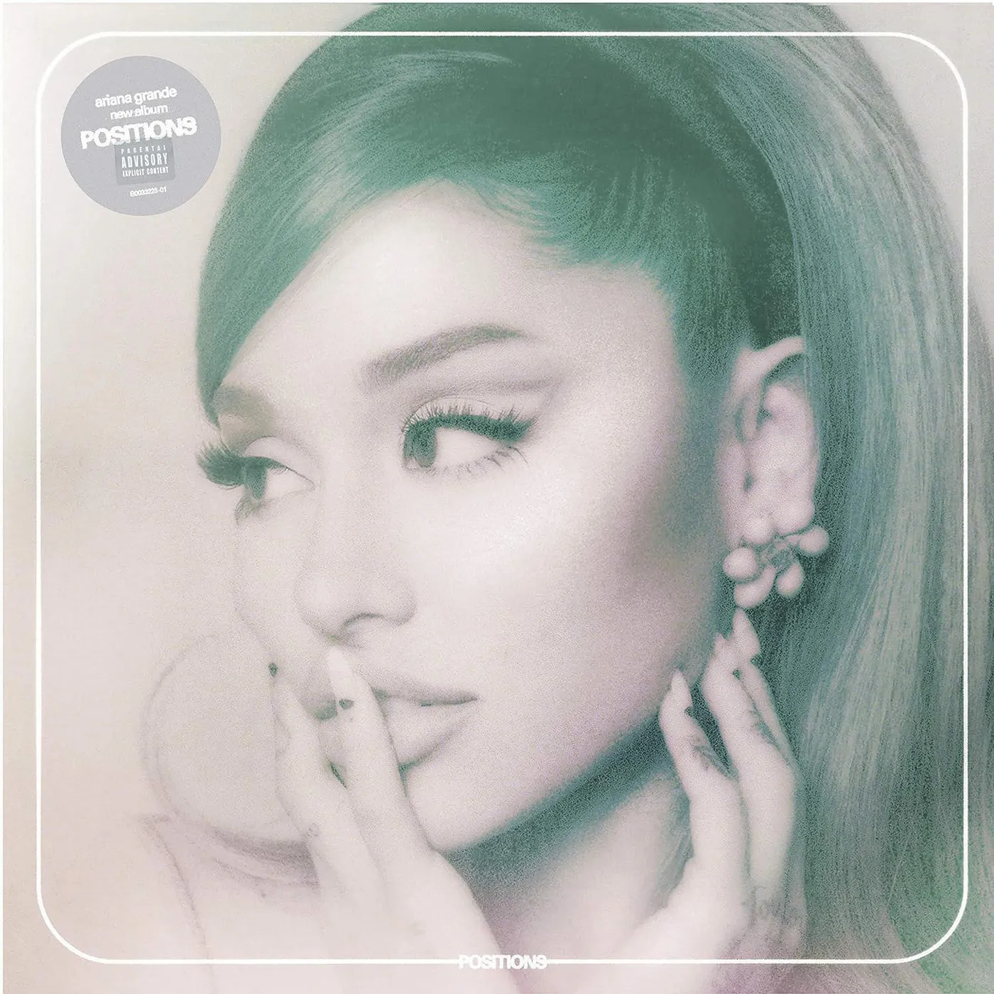 Ariana Grande Positions (Coke Bottle Clear) Vinyl Record