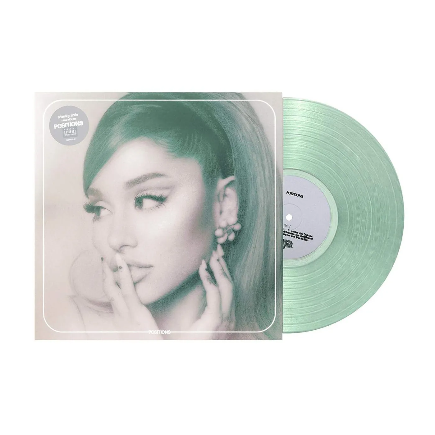 Ariana Grande Positions (Coke Bottle Clear) Vinyl Record