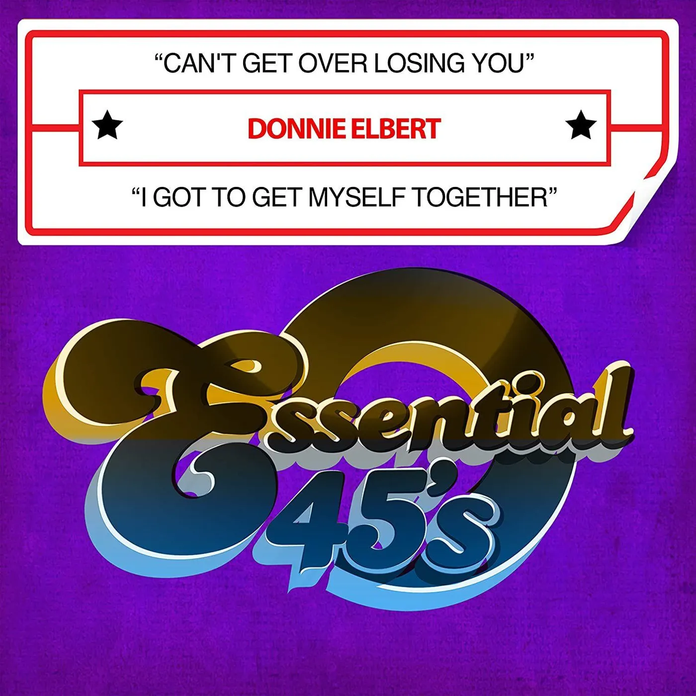 Donnie Elbert CAN'T GET OVER LOSING YOU / I GOT TO GET CD
