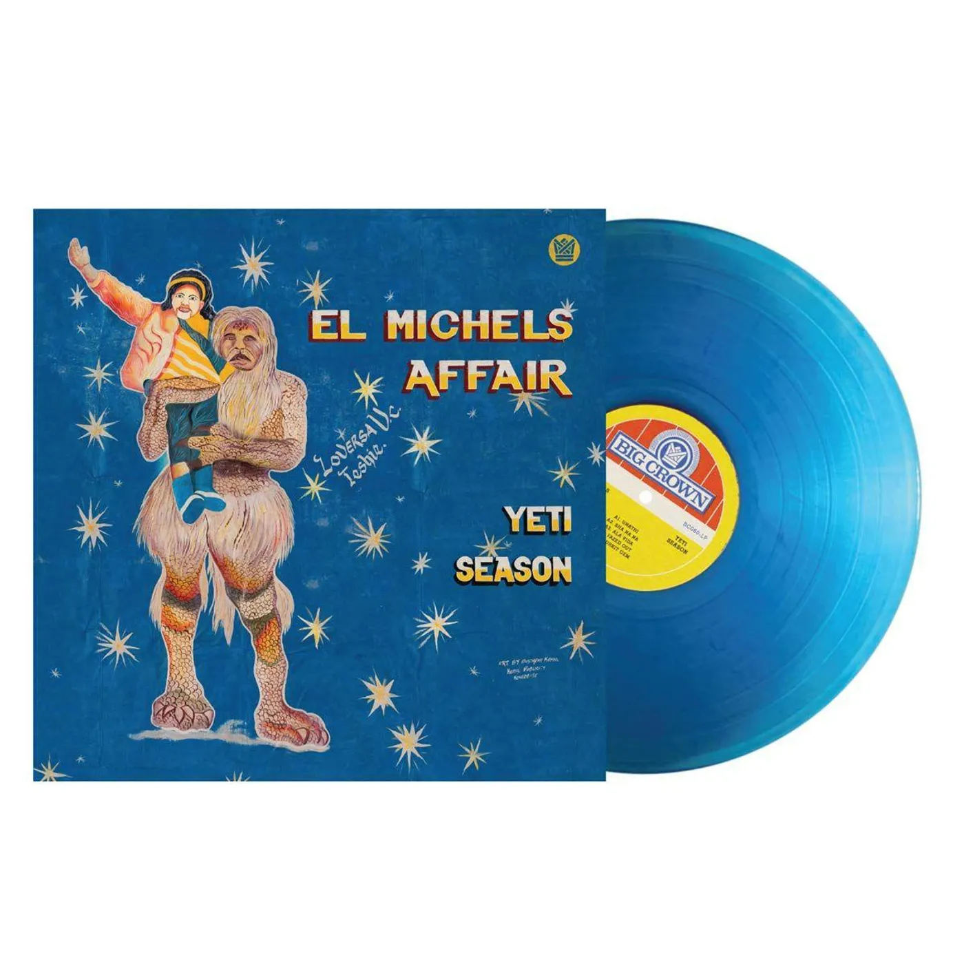 El Michels Affair YETI SEASON (CLEAR BLUE VINYL) Vinyl Record