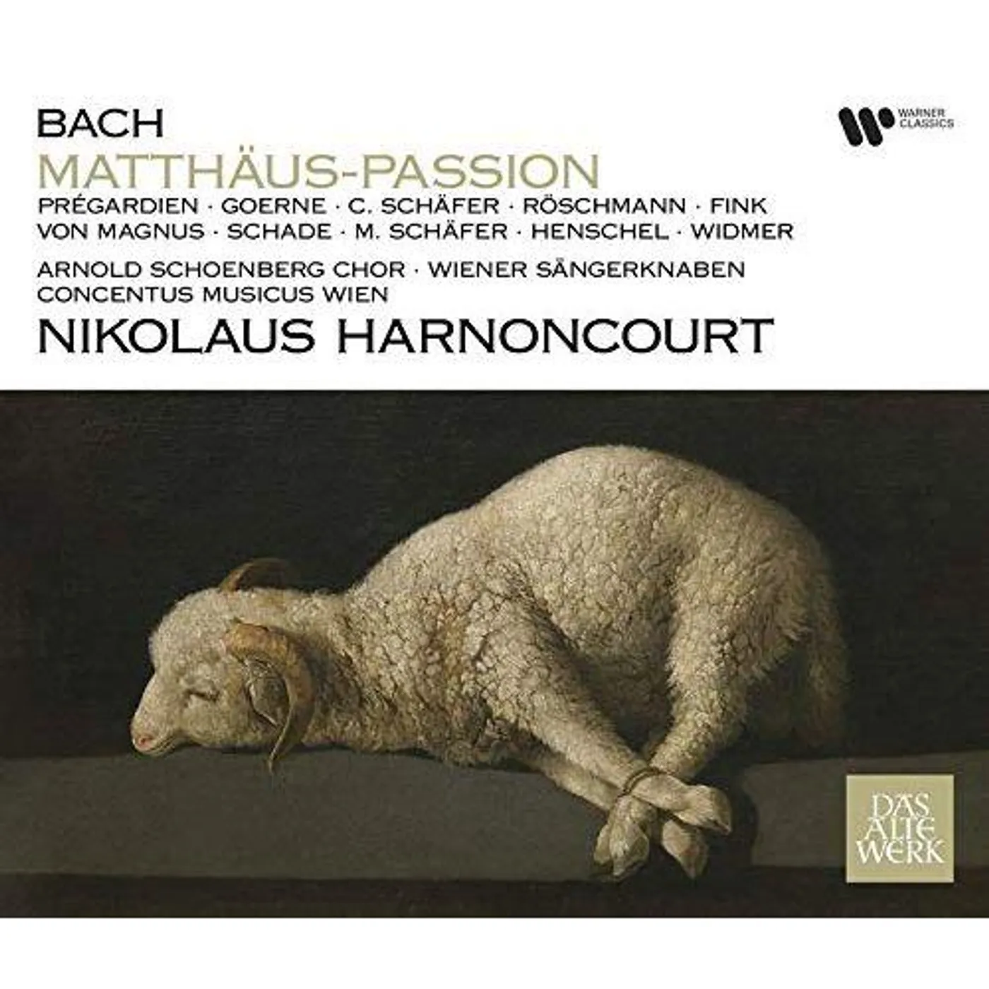 Nikolaus Harnoncourt / Concentus Musicus Wien ST MATTHEW PASSION - PASSION SELON ST MATTHIEU CD