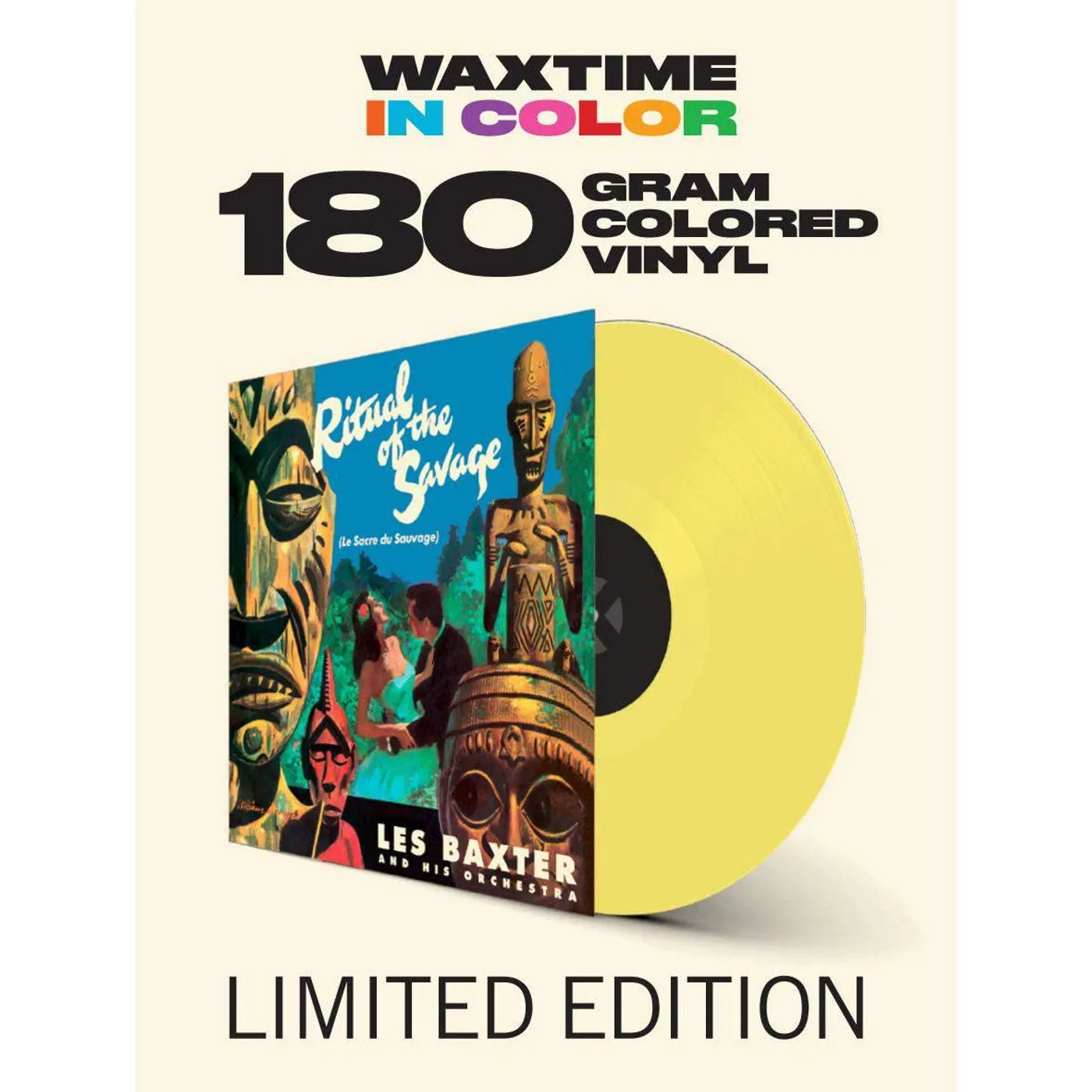 Les Baxter Ritual Of The Savage (Bonus Tracks) Colored Vinyl Record - 180 Gram Pressing