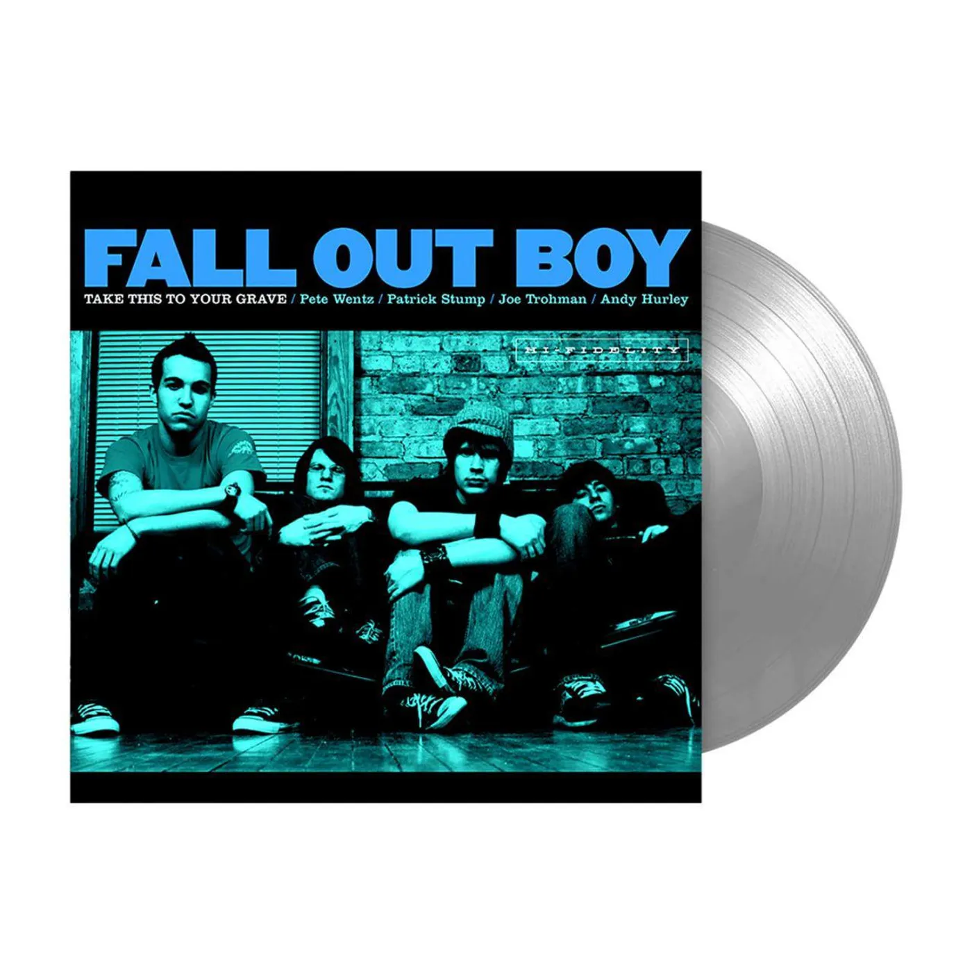 Fall Out Boy Take This to Your Grave (FBR 25th Anniversary/Silver) Vinyl Record