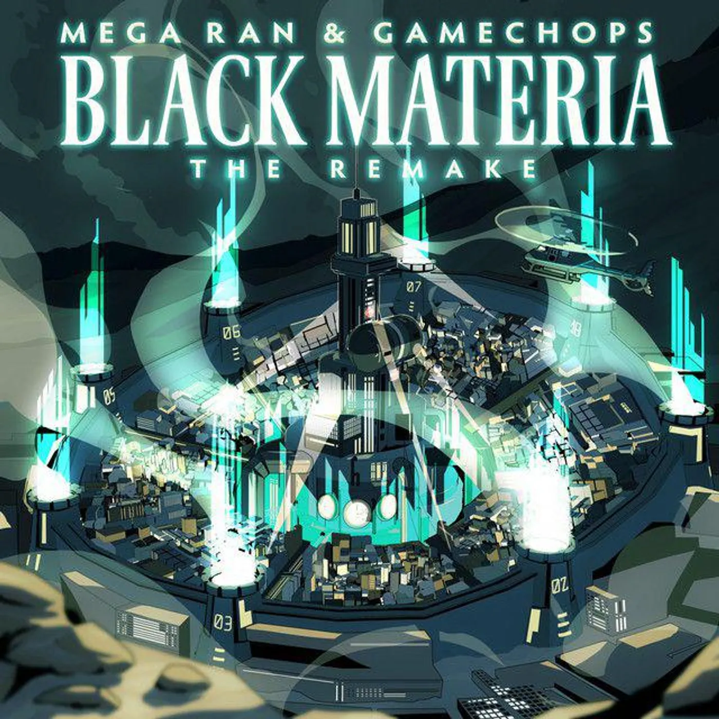 Mega Ran BLACK MATERIA: THE REMAKE (SPLATTER VINYL) Vinyl Record