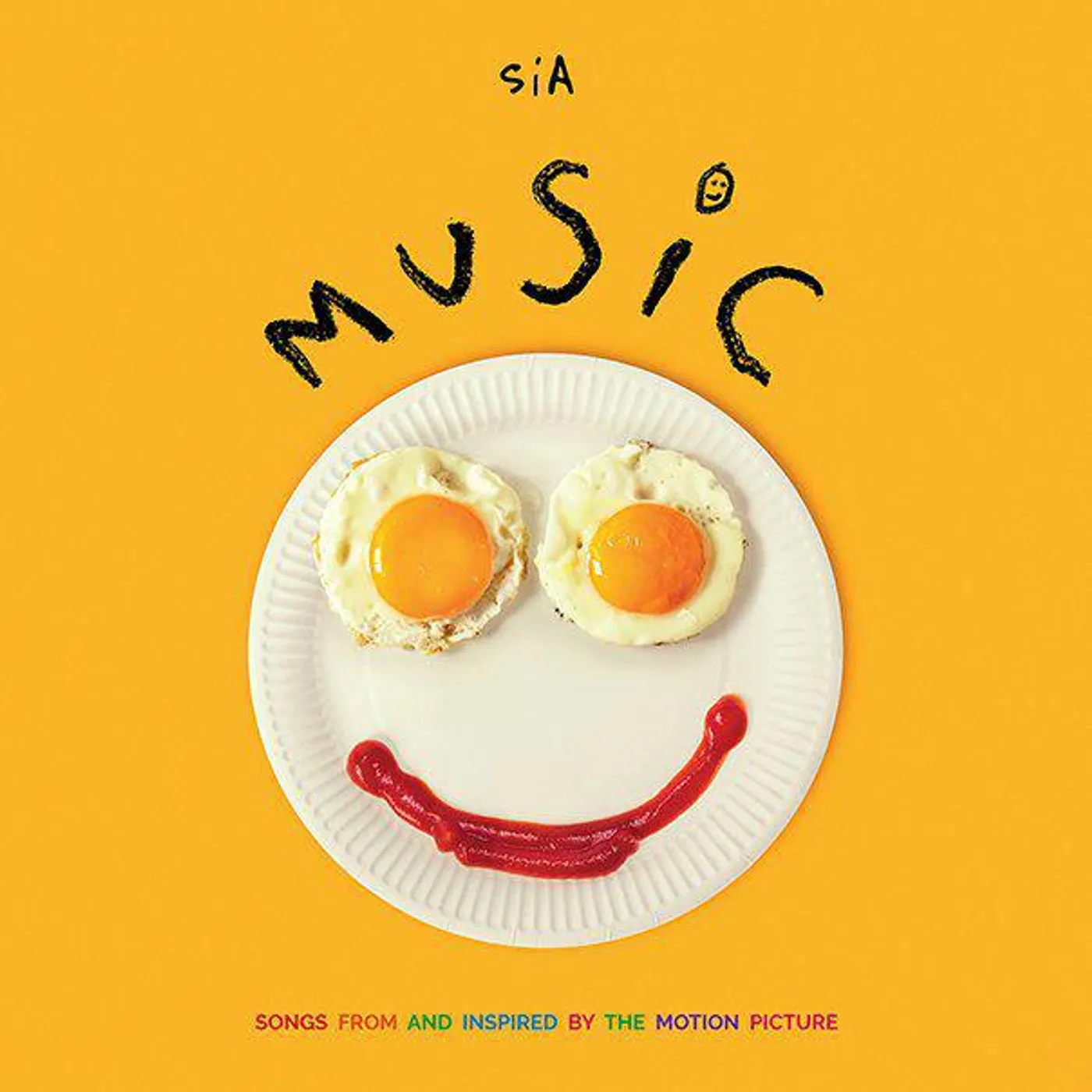 Sia MUSIC - Original Soundtrack Vinyl Record