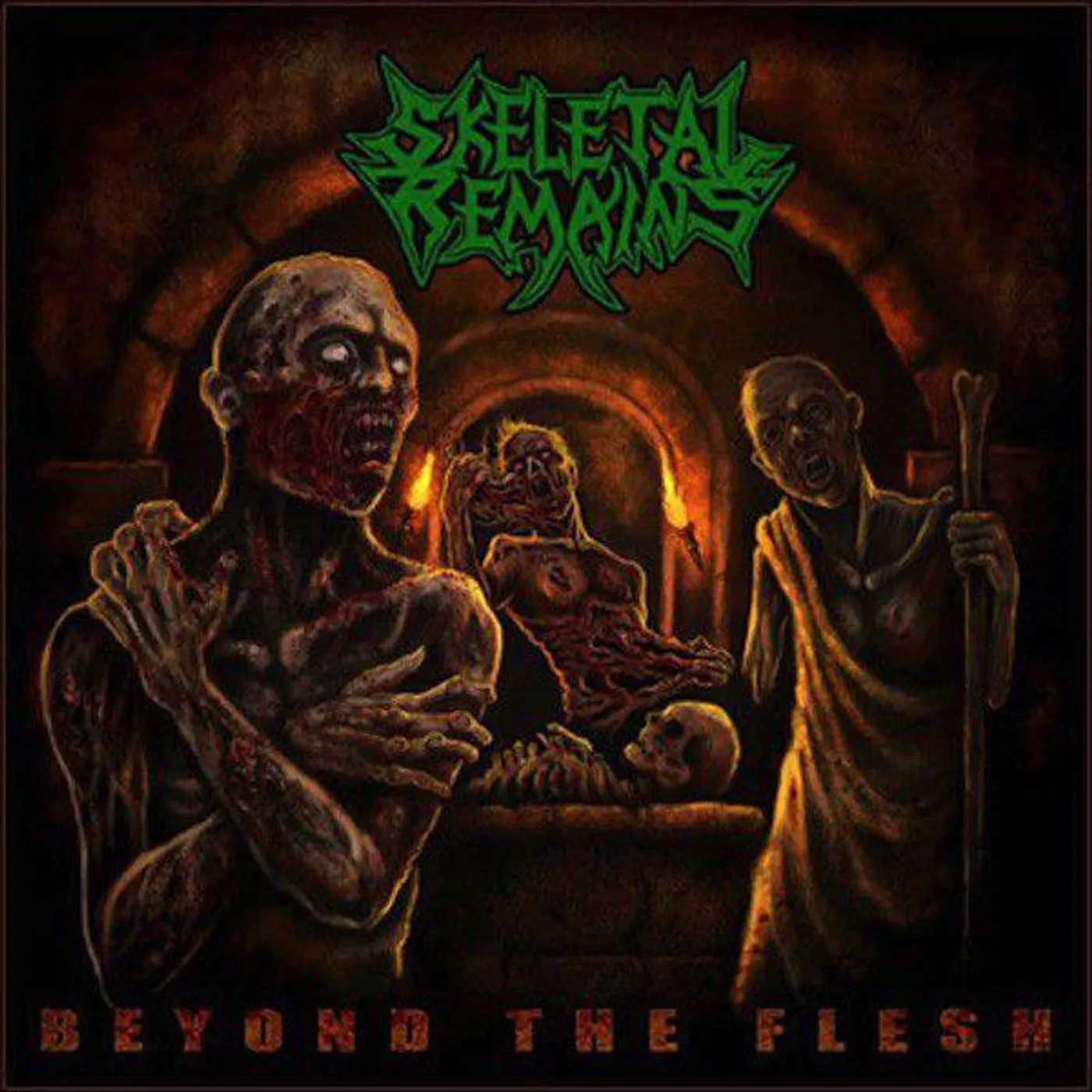 Skeletal Remains Beyond The Flesh Vinyl Record