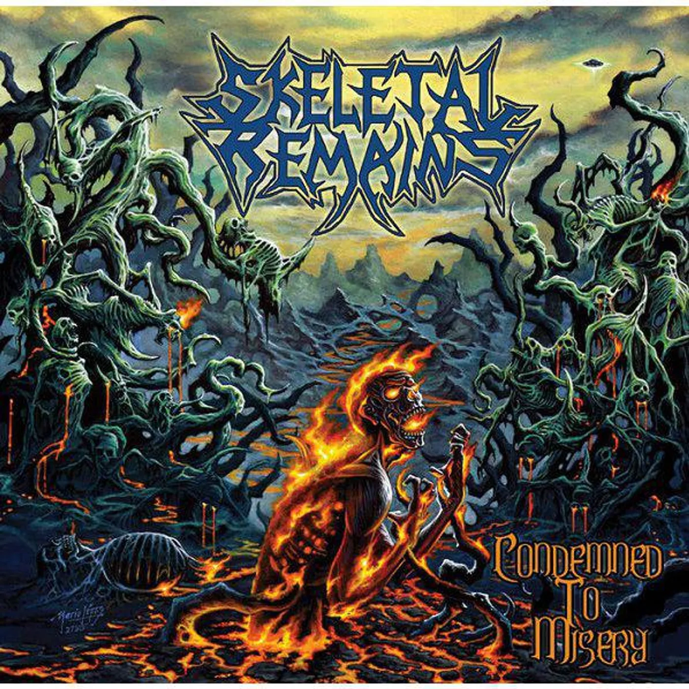 Skeletal Remains Condemned To Misery Vinyl Record