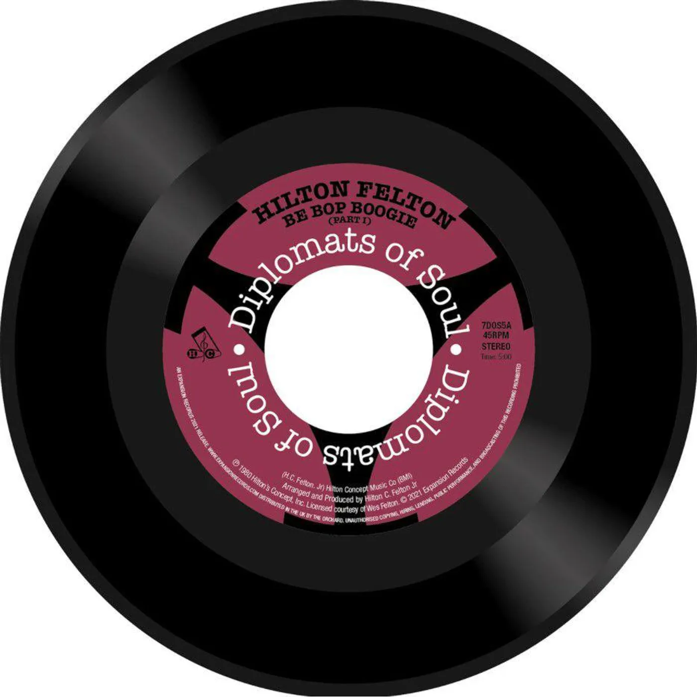 Hilton Felton BE-BOP BOOGIE Vinyl Record