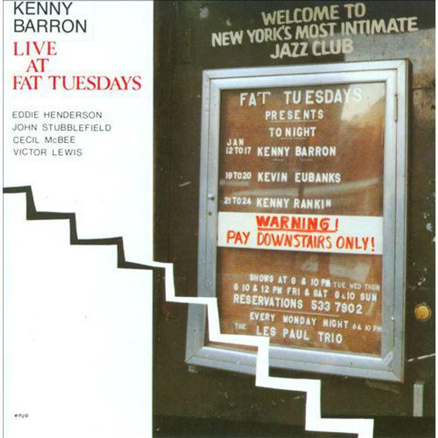 Kenny Barron LIVE AT FAT TUESDAY CD