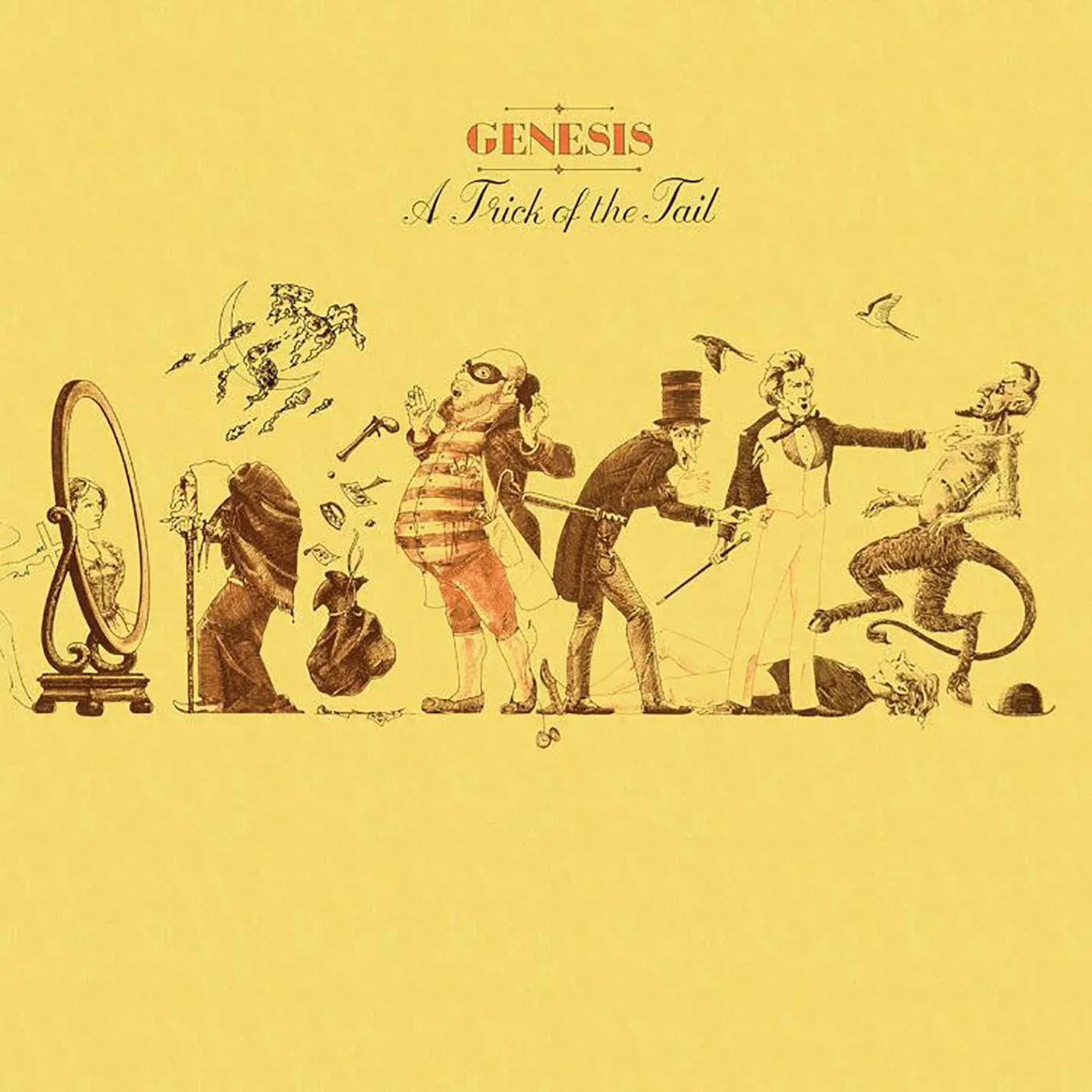 Genesis A Trick of the Tail (Yellow) Vinyl Record