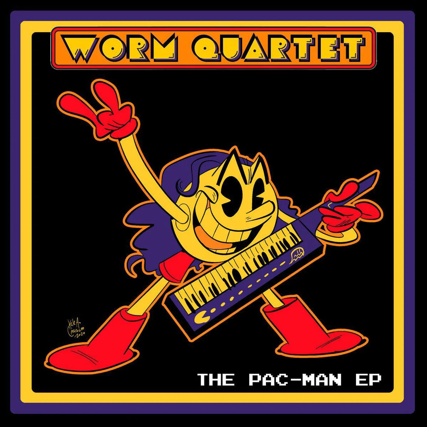Worm Quartet PAC-MAN EP CD