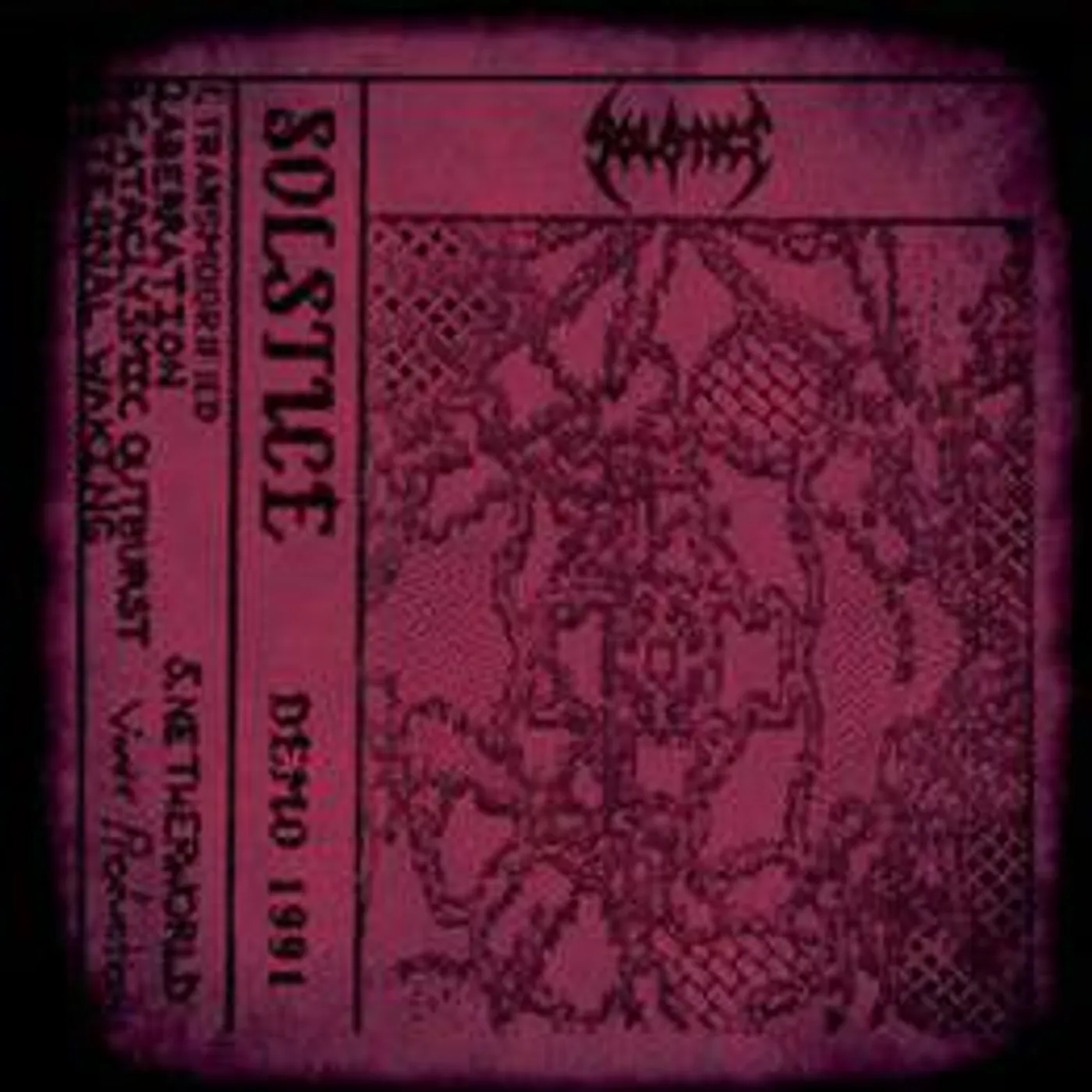 Solstice  DEMO 1991 (REISSUE/GREEN VINYL) Vinyl Record