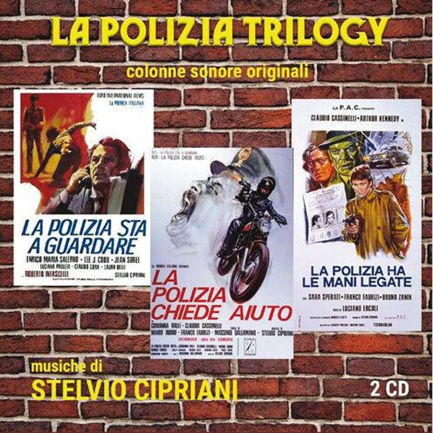 Stelvio Cipriani LA POLIZIA TRILOGY / Original Soundtrack CD